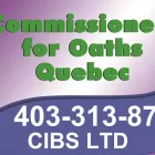 Business 9 image CIBS LTD - COMMISSIONER FOR OATHS, TAX CONSULTANTS, WILLS, CANADIAN PARDONS, USA TRAVEL WAIVERS Will Writing Services in Calgary AB