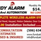 Business 2 image FUNDY ALARM & AUTOMATION Shopping in Saint John NB
