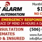 Business 1 image FUNDY ALARM & AUTOMATION Shopping in Saint John NB