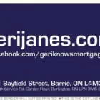Business 6 image GERI JANES, MORTGAGE BROKER: REAL MORTGAGE ASSOCIATES Mortgage Brokers in Barrie ON