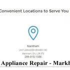 Business 5 image GTA APPLIANCE REPAIR Home Appliances Installation & Repair in Markham ON