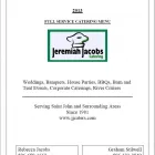 Entreprises 5 image JEREMIAH JACOBS CATERING Food & Beverage dans Saint John NB