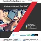 Business 13 image KUNSTEN TECHNOLOGIES INC. Software Publishers & Developers in Concord ON