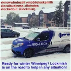 Entreprises 4 image LOCKMISH LOCKSMITH SERVICES Locksmiths dans Winnipeg MB