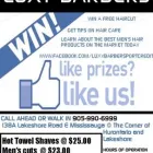 Business 1 image LUXY BARBERS Hair Salons in Mississauga ON