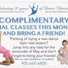 Entreprises 1 image MAPLE ACADEMY OF DANCE Education dans Concord ON