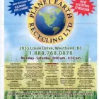 Entreprises 1 image PLANET EARTH RECYCLING Recycling Centres & Services dans West Kelowna BC