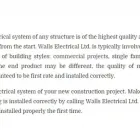 Business 11 image WW WALLS ELECTRICAL LTD Electricians & Electrical Contractors in Nanaimo BC