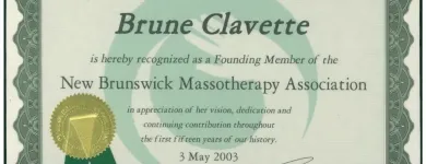 Business 16 image CLINIC D BRUNE CLAVETTE Massage Therapists in Fredericton NB