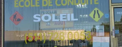 Entreprises 8 image ECOLE DE CONDUITE SOLEIL Education dans Saint-Léonard QC