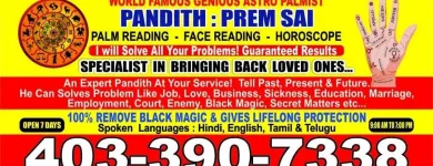 Entreprises 1 image OM SRI SAI BABA ASTROLOGER CENTER Clairvoyants & Psychics dans Calgary AB