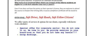 Entreprises 22 image ONE2ONE DRIVING SCHOOL LTD Education dans Calgary AB