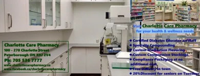 Entreprises 3 image REMEDY'SRX - CHARLOTTE CARE PHARMACY Pharmacies dans Peterborough ON