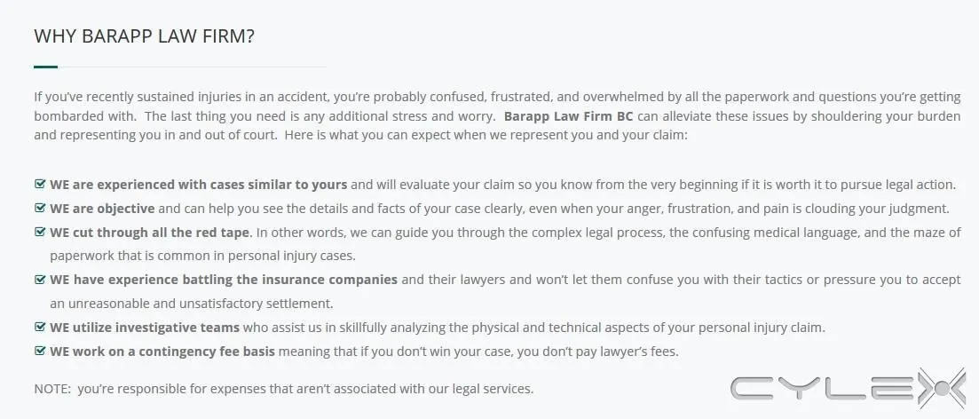 Entreprises 10 image BARAPP LAW FIRM BC