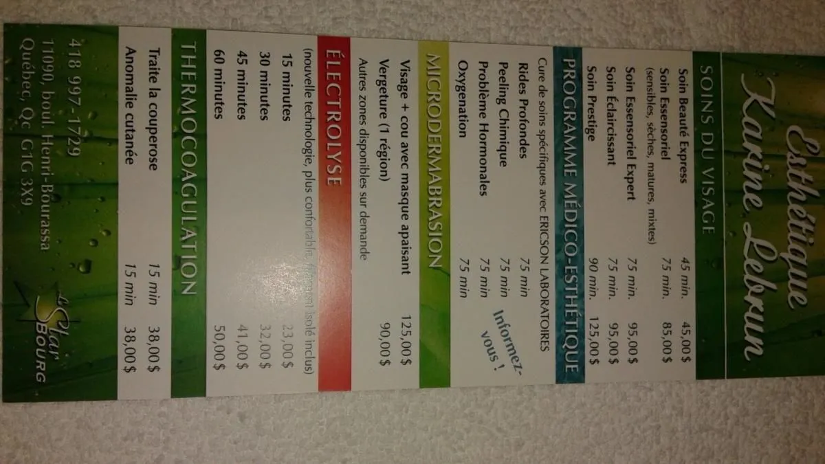 Entreprises 12 image ESTHÉTIQUE KARINE LEBRUN