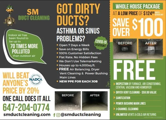 Business 3 image SM DUCT CLEANING - TORONTO