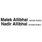 ALLIBHAI & ALLIBHAI NOTARIES PUBLIC